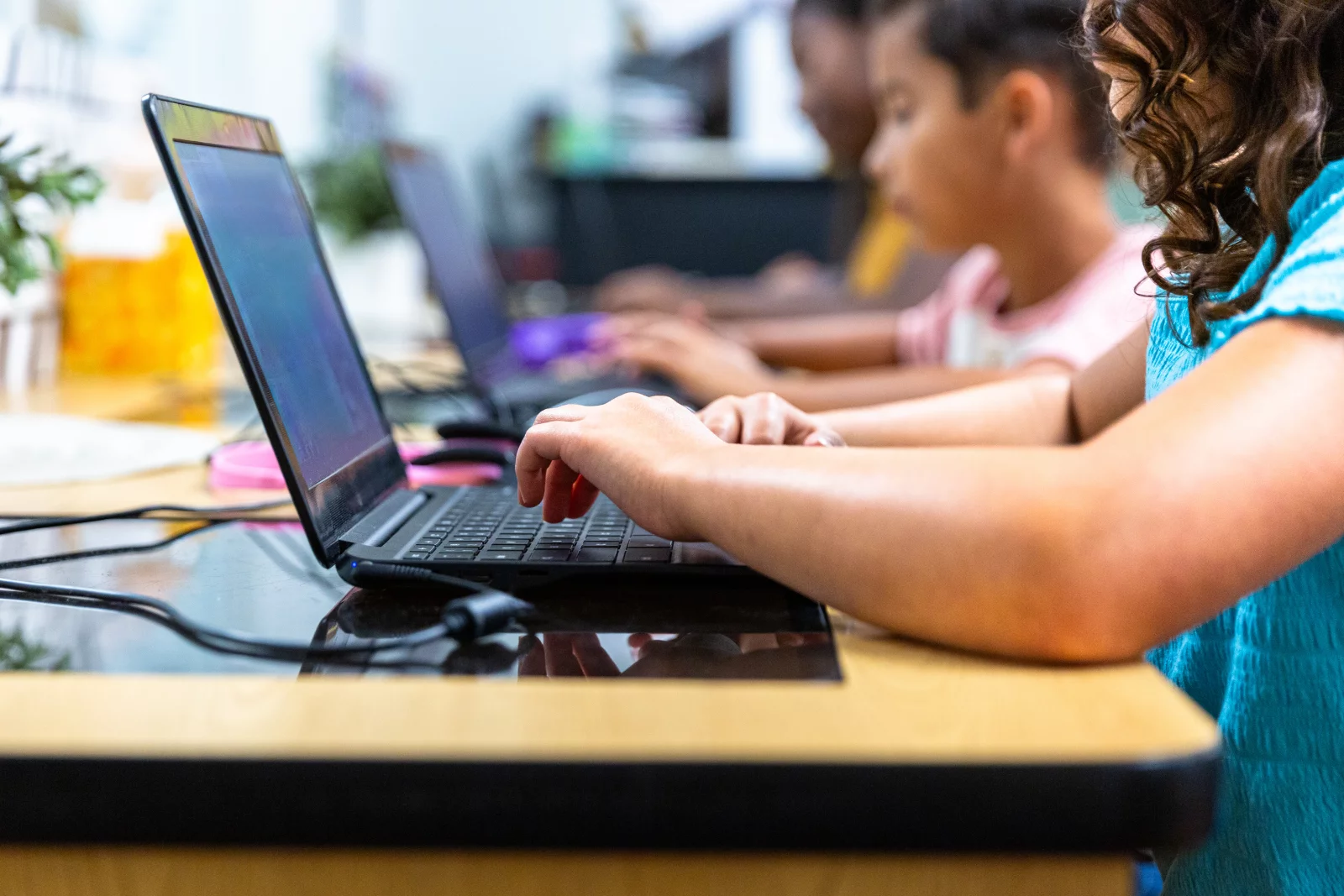 NPR article citing Brookings research on AI in K-12 classrooms
